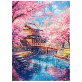 Cherry Blossom Wonderland Jigsaw Puzzle 1000 Pieces